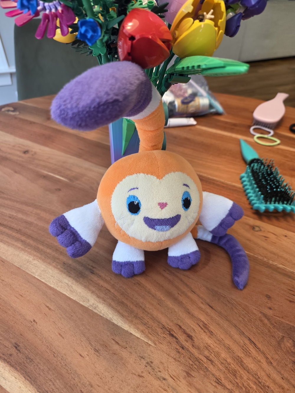 Very rare handmade Teeny Terry plush inspired by Abby Hatcher, originally purcha
